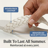 Soléna - Braided Platform Sandal for All Day Comfort
