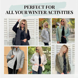 Quilora – Women’s Knitted Patchwork Puffer Jacket