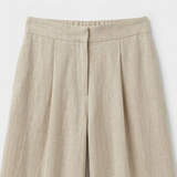 Marenza – Women's Draped Linen Two-Piece Set