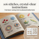 Stitchwell - Complete Embroidery Stitch Book Kit
