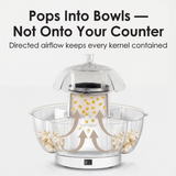 Popflo – Hot Air Popcorn Maker for Fast, Oil-Free Snacks