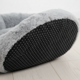 Cloofie – Plush Cave Bed for Cats, Semi-Enclosed