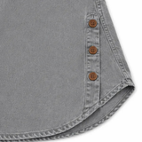 Avelyn – Henley Tunic Top with Side Buttons for Women