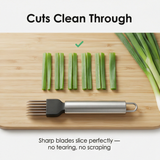 Slicero - 6 blade scallion shredder