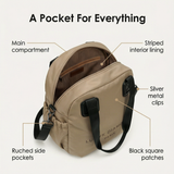 Carryé – Women's 3-in-1 Convertible Nylon Backpack
