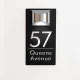 Havenlit - Personalized Solar LED Door Plaque