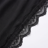 Veloure – Floor Length Lace Mesh Nightdress