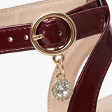 Elevana – Chunky Platform Ankle Strap Heels