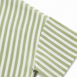 Marella – Oversized Striped V-Neck Popover Blouse
