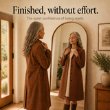 Draperie – Suede Trench That Moves With You, Not Around You