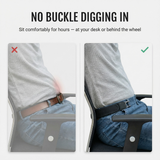 Looplock - No buckle elastic belt connector (2-pack)