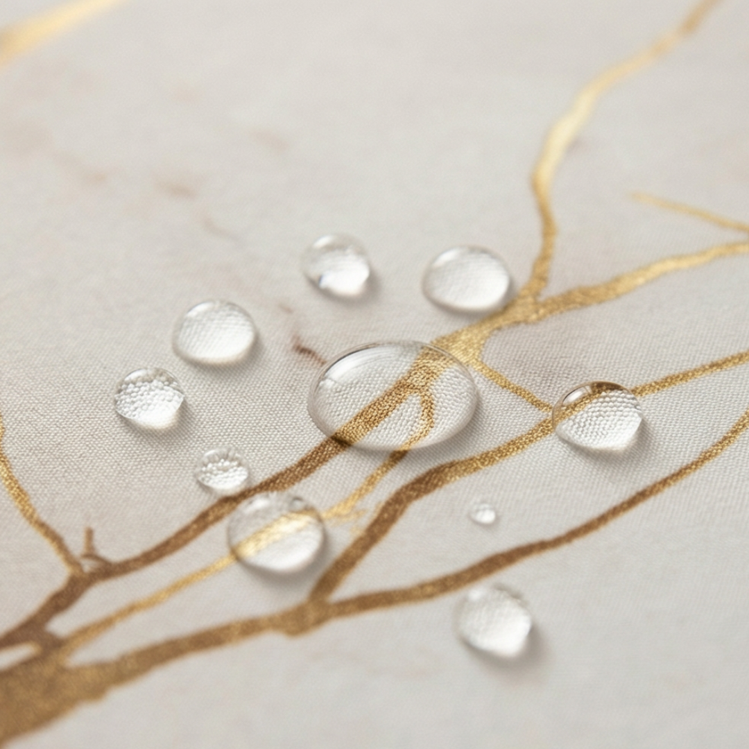 Marblara – Waterproof Gold Marble Tablecloth