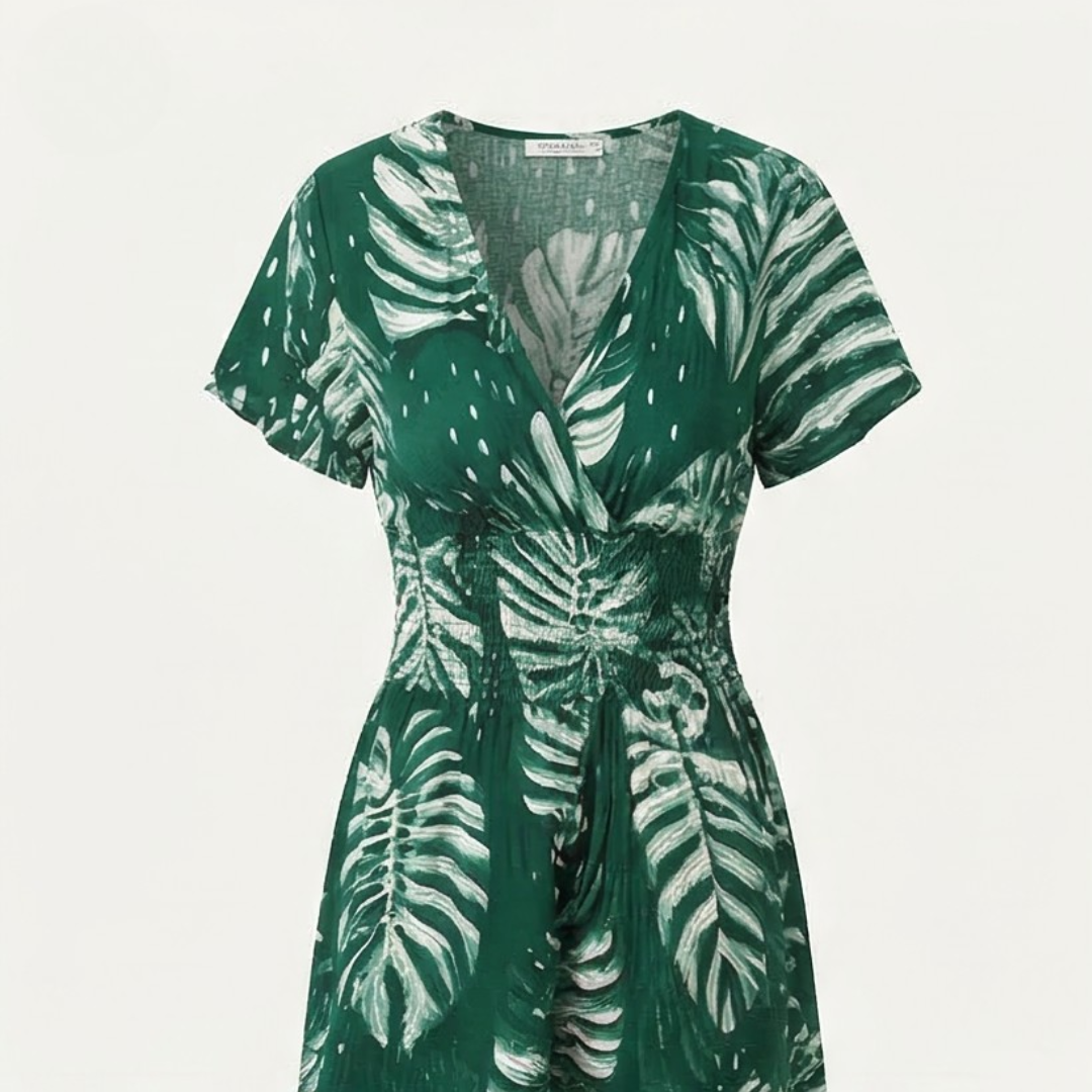 Solena – Breezy V Neck Summer Romper
