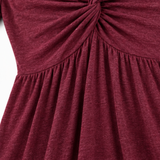 Twistara – The Twist-Front Dress That Skips The Squeeze