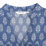 Marivell – Women's Block-Print V-Neck Summer Blouse