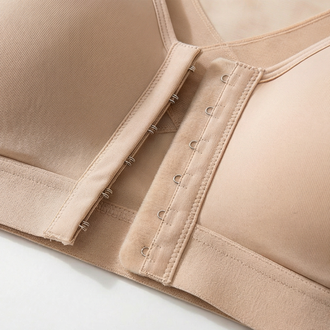 Veluna - Women's Front Closure Back Support Bra