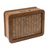 SaveGrid - Visual Savings Box with 100 Square Progress Tracker