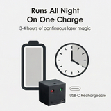 Lumivibe - Rechargeable mini laser party light