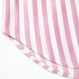 Marena – Striped Sleeveless V-Neck Shirt Dress for Summer