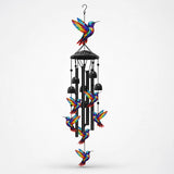 Birdsong – Rainbow Hummingbird Wind Chime for Garden, Patio & Porch