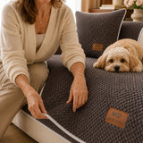 Pawtect – Non Slip Sofa Cover for Pets, Anti Slip Couch Protector, Plush Sectional Cover