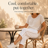 Lunava – Lace-Side Capri Pants for Women