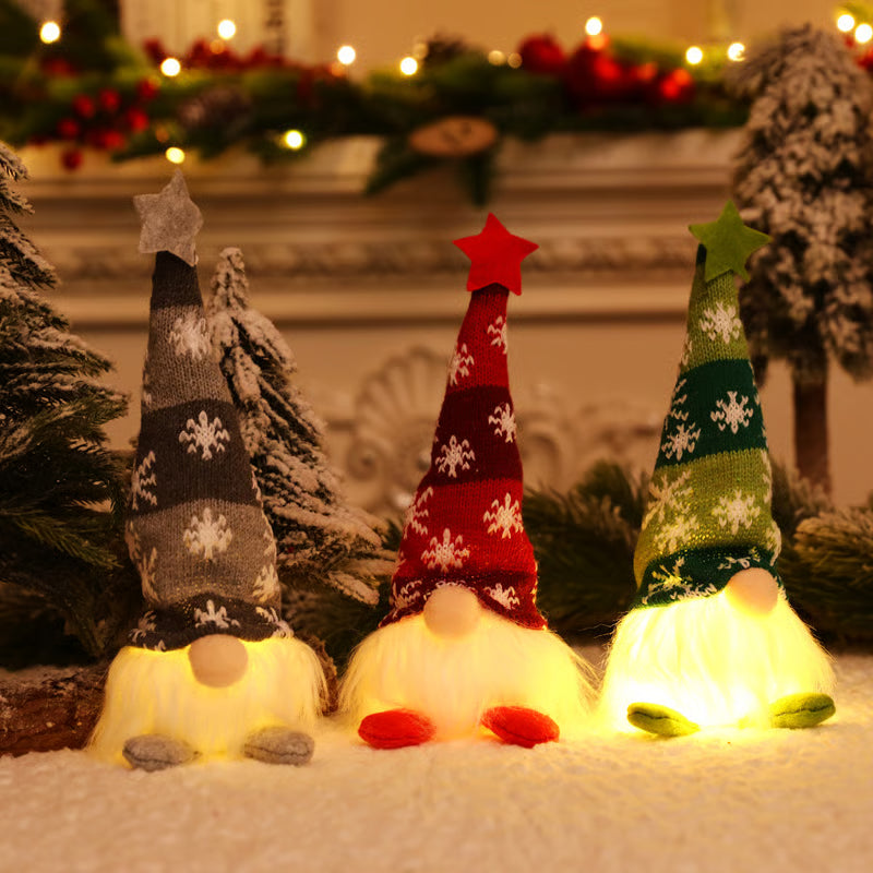 Stitchmas – Cozy Light-Up Christmas Gnomes