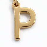 Auriela – Personalized side initial necklace