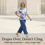 Avery – Women's Floral Top & Wide-Leg Pants Set