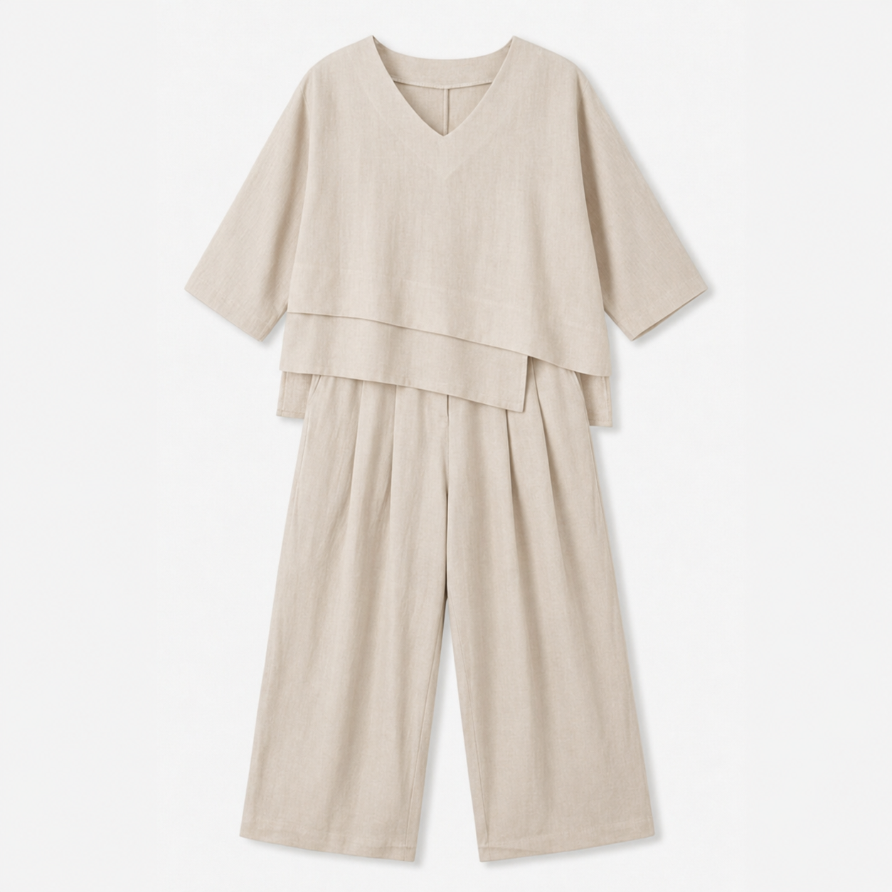 Lunavia – Women's Asymmetric Two-Piece Set