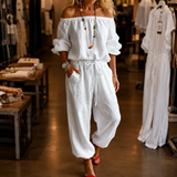 Wearbella – Off-Shoulder Jumpsuit That Skips The Styling