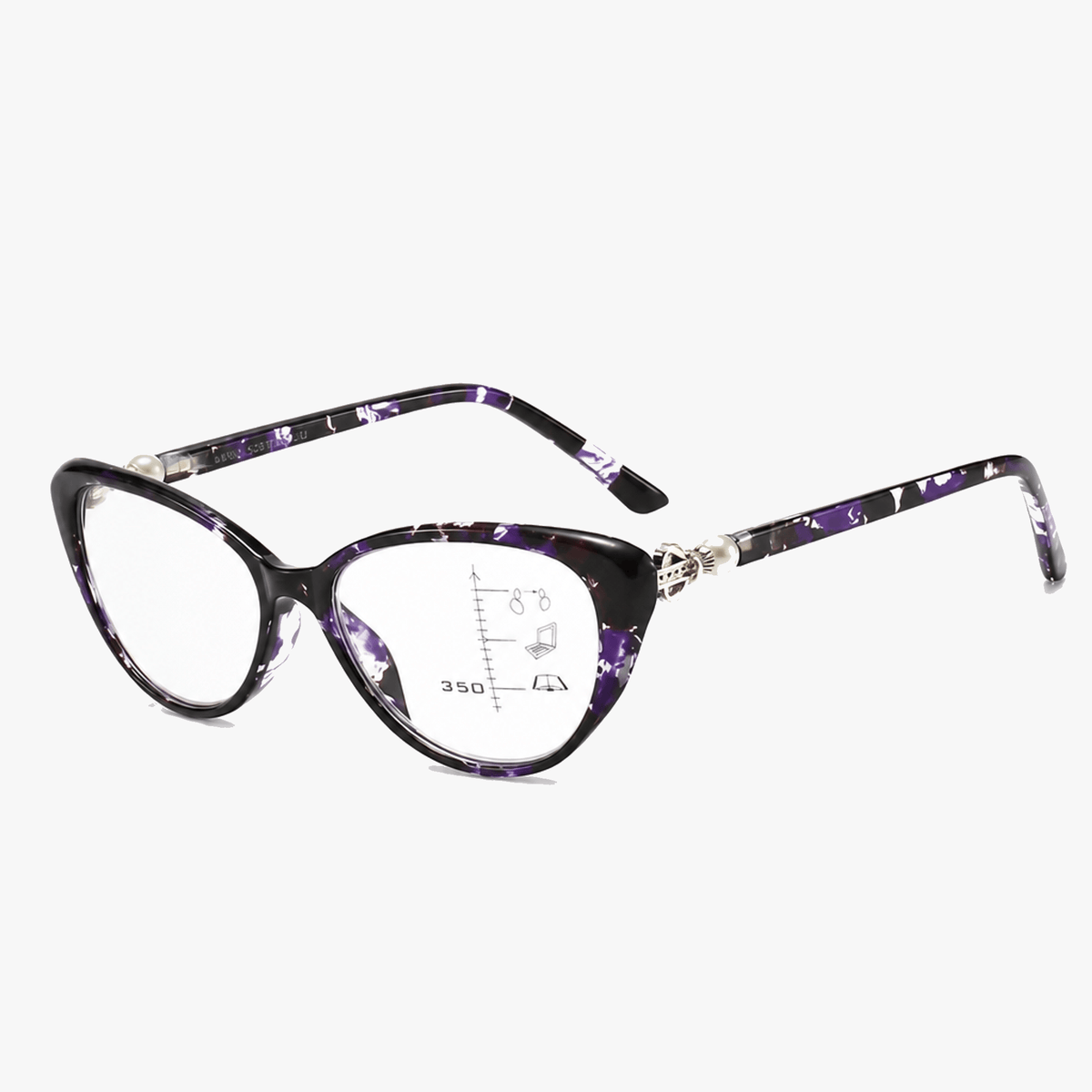 Lumora - Anti-Blue Light Multifocal Cat Eye Reading Glasses (40% Off)