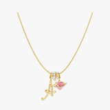 Levara – Personalized Initial Heart Necklace
