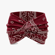 Burgundy Paisley