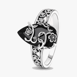 Noireva – Vintage Filigree Vine Ring