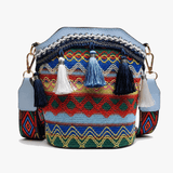 Maravela – Handwoven Tassel Crossbody Bag