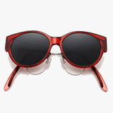 Soluna – Oversized Cat Eye Sunglasses for Wear Over Glasses