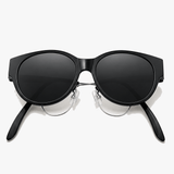 Soluna – Oversized Cat Eye Sunglasses for Wear Over Glasses