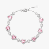 Lunavia – Heart Crystal Halo Bracelet