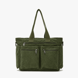 Lunavia – Corduroy Utility Tote with 6 Pockets