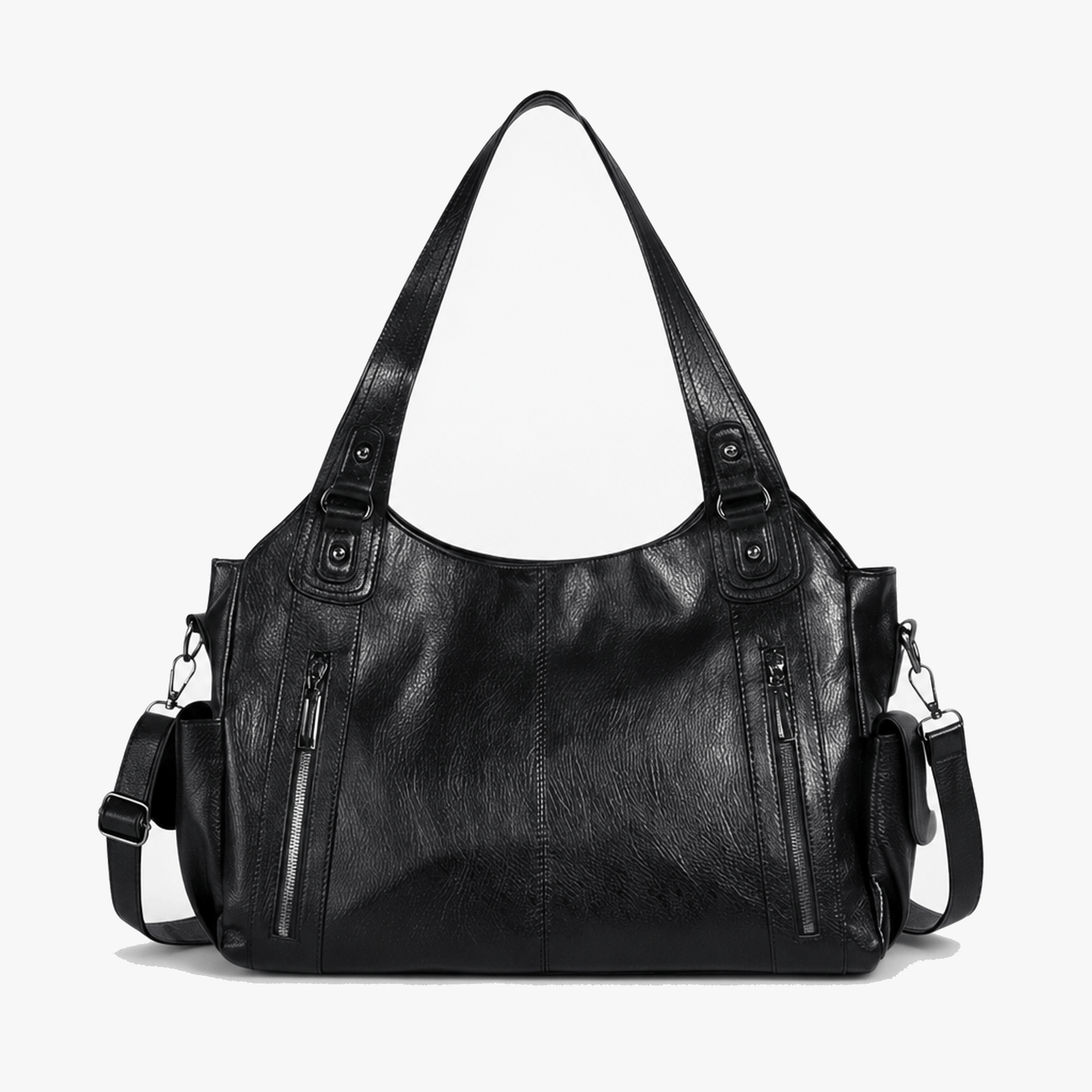 Noirvere – Slouchy Vegan Leather City Tote