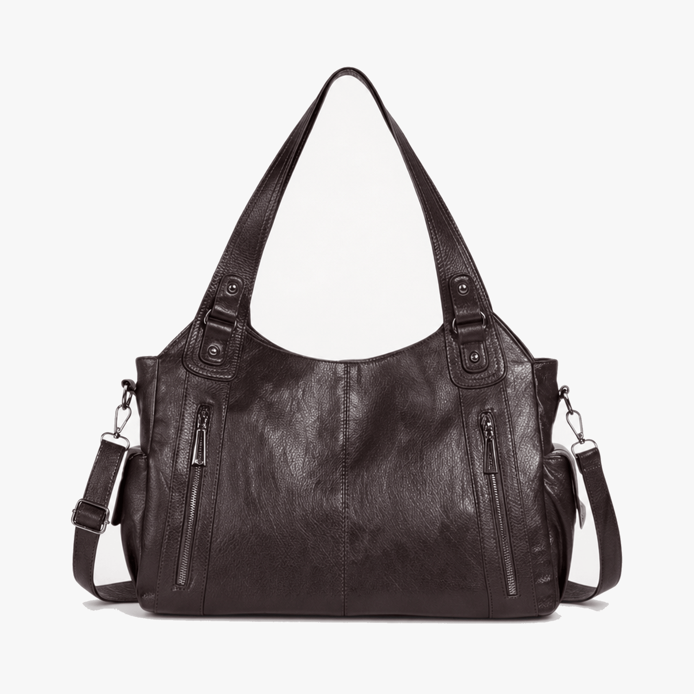 Noirvere – Slouchy Vegan Leather City Tote