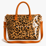 Carroway – Glossy Checkered Tote Bag