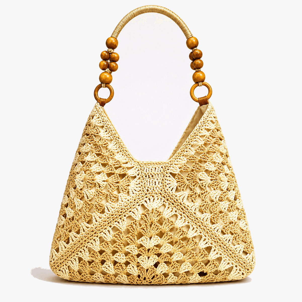 Solèra – Crochet Summer Tote with Hidden Lining