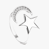 Lunessa - Moon and Star Calming Ring
