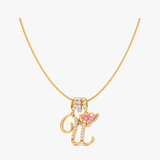 Levara – Personalized Initial Heart Necklace