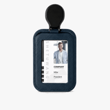 Carden – Retractable faux leather badge holder