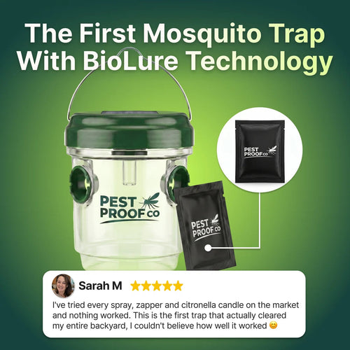 BiteShield Mosquito Trap Set with BioLure technology