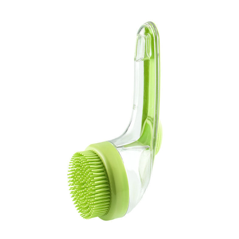 Sudsly – Pet Bath Brush with Built-in Shampoo Dispenser