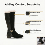 Velara - Women's fleece lined knee high winter boots
